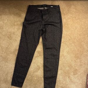 Liverpool Charcoal Textured Pants
